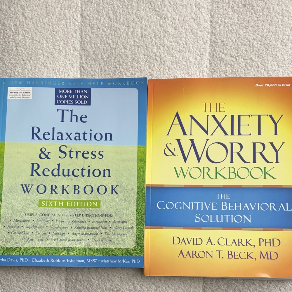 The Relaxation & Stress Reduction Workbook ONLY